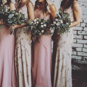 Adrianna Papell beaded Bridesmaid/Prom dress